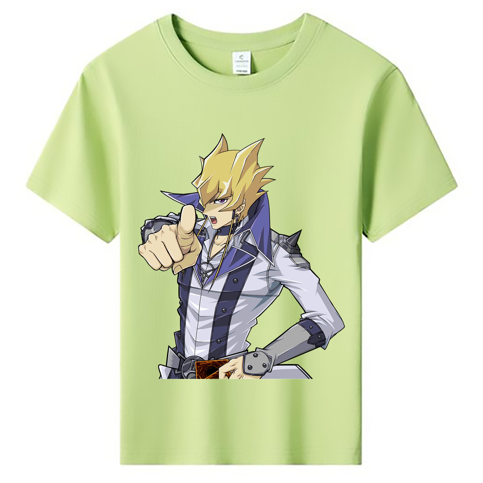 （画像用） 遊☆戯☆王 Yu-Gi-Oh! 綿100％キッズTシャツ（フロントプリント）